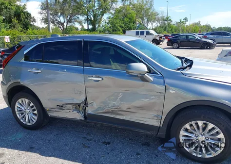 2024 Cadillac Xt4 Luxury из США, поврежденный, VIN 1GYAZAR45RF183597